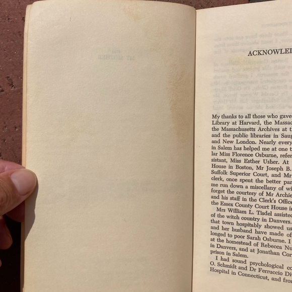 The Devil in Massachusetts Marion Starkey Salem MA Witch Trials New England - Picture 8 of 11